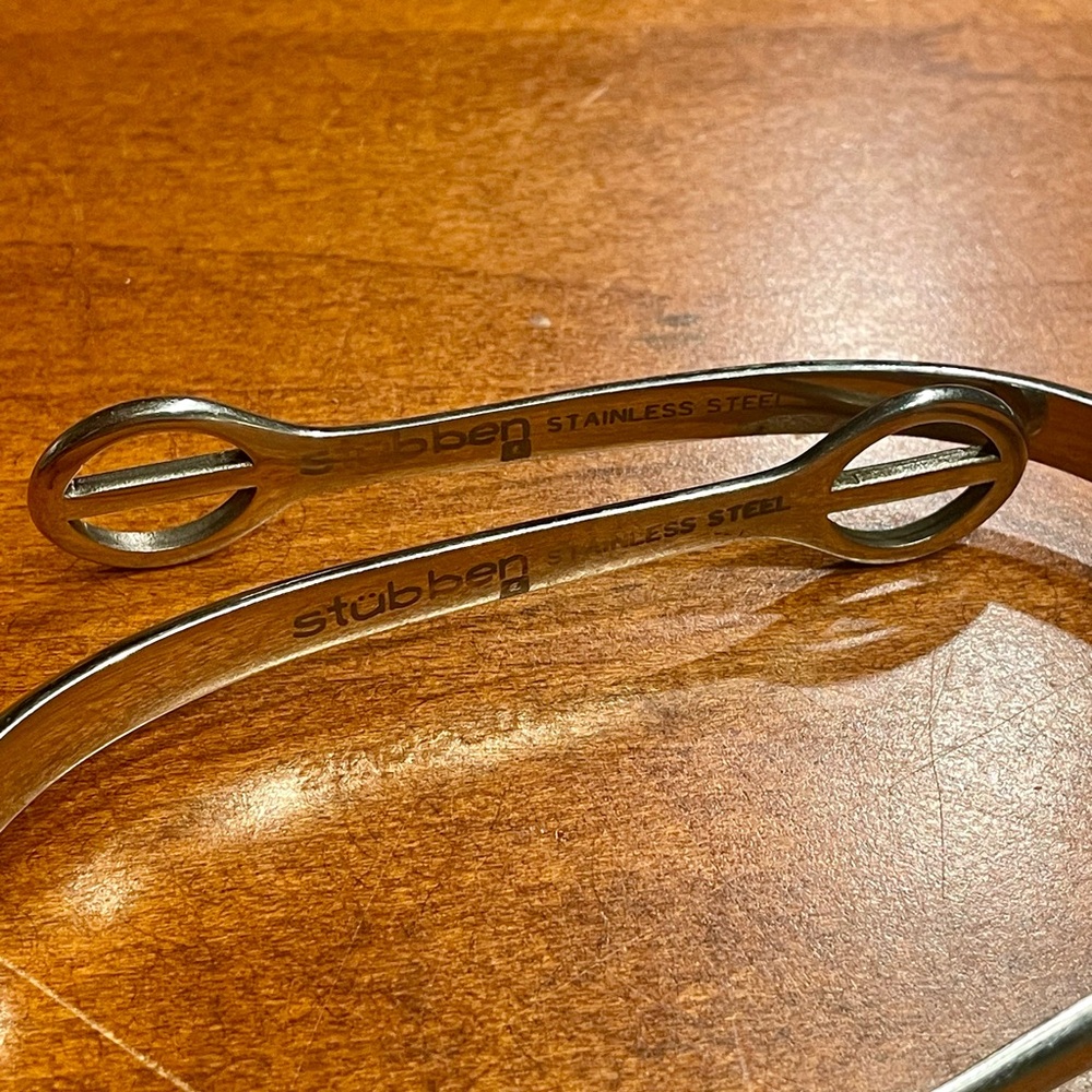 Stubben 20mm Stainlesss Steel Spurs View 2